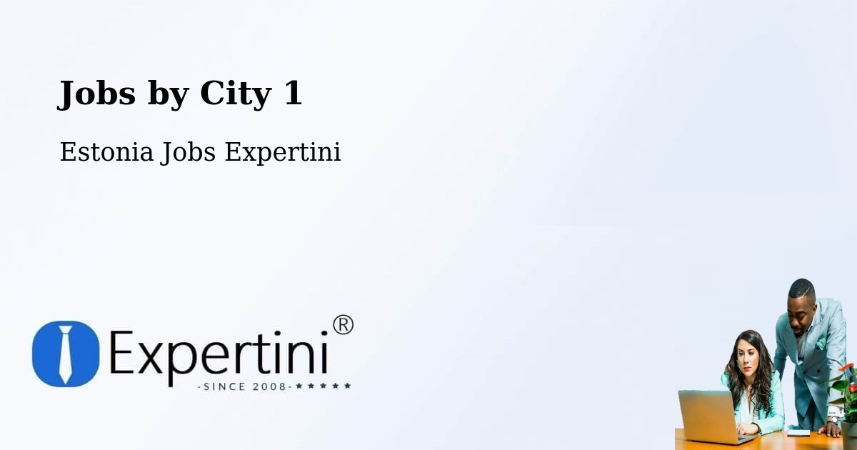 City Jobs in Estonia - Expertini
