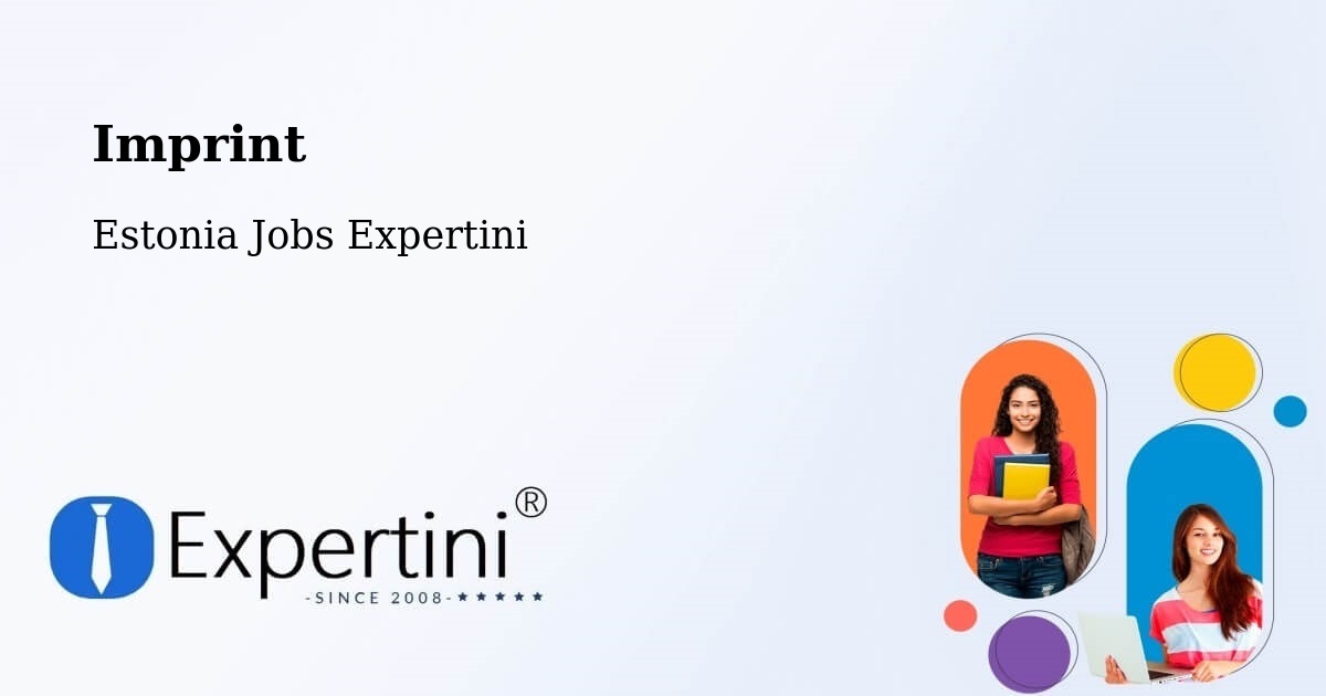 Imprint – Võru - Estonia Jobs Expertini